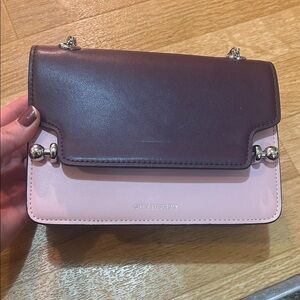 Two-Tone Purple and Pink Women's Bag
